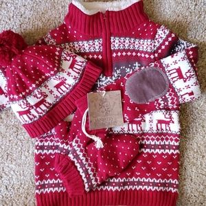 Winter sweater set